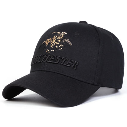 Unisex Letter Embroidered Baseball Cap, Spring And Autumn Outdoor