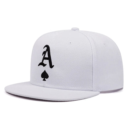 Simple and Fashionable Snapback Hat A Peach Heart Embroidered Hip Hop Hat