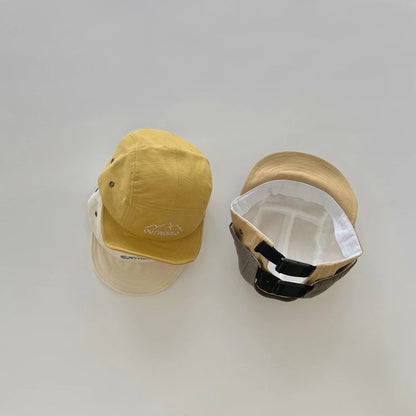 Korean Baby Duck Tongue Hat Letter Casual Kids Baseball Hat