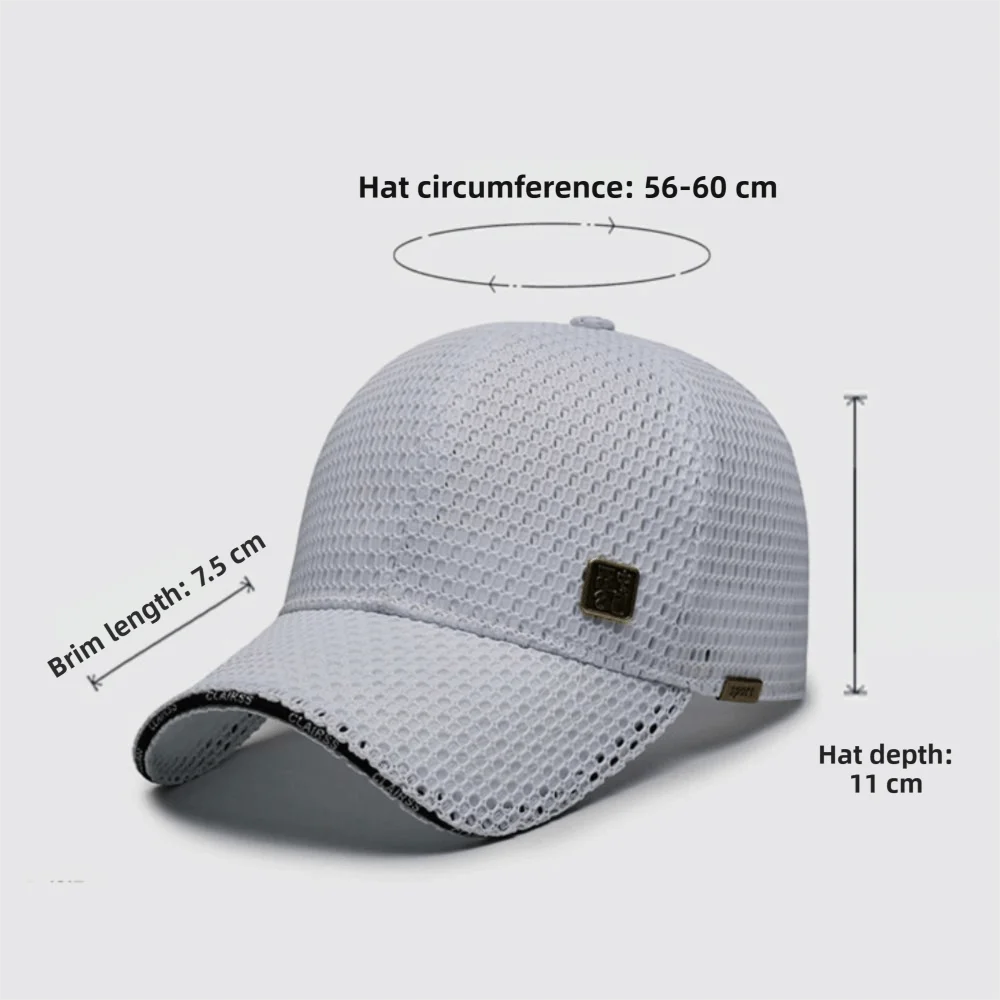 Lightweight Adjustable Mesh Baseball Cap