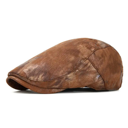 Four Seasons Polyester Print Newsboy Caps
