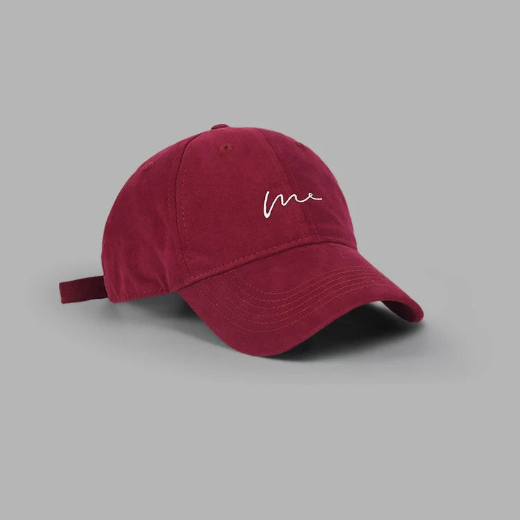 Retro Letter Embroidered Baseball Cap