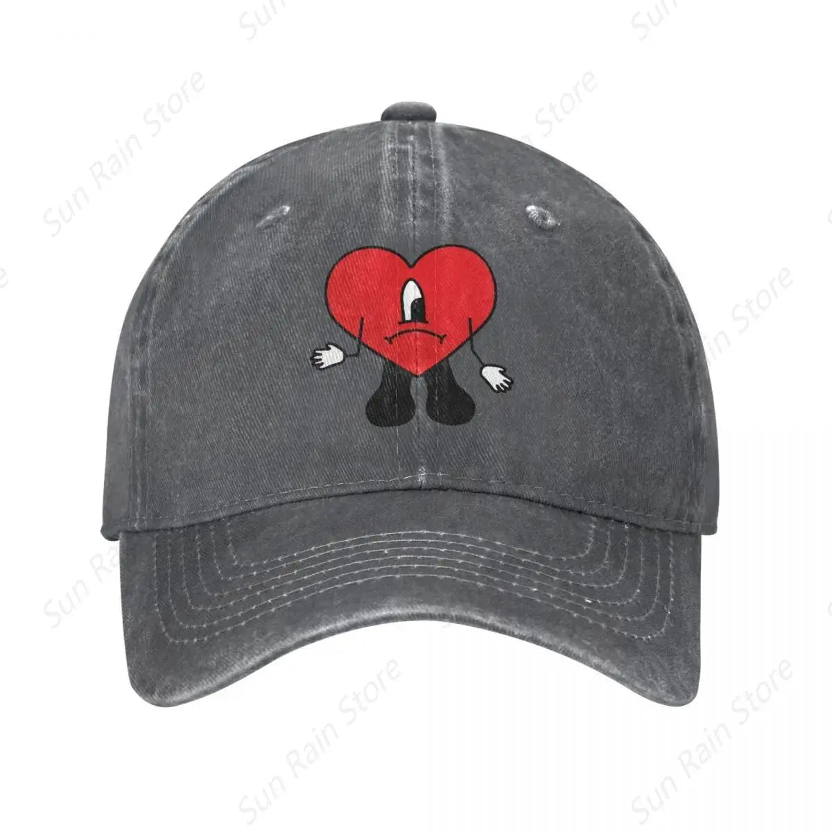 Bad Bunny Denim Baseball Cap