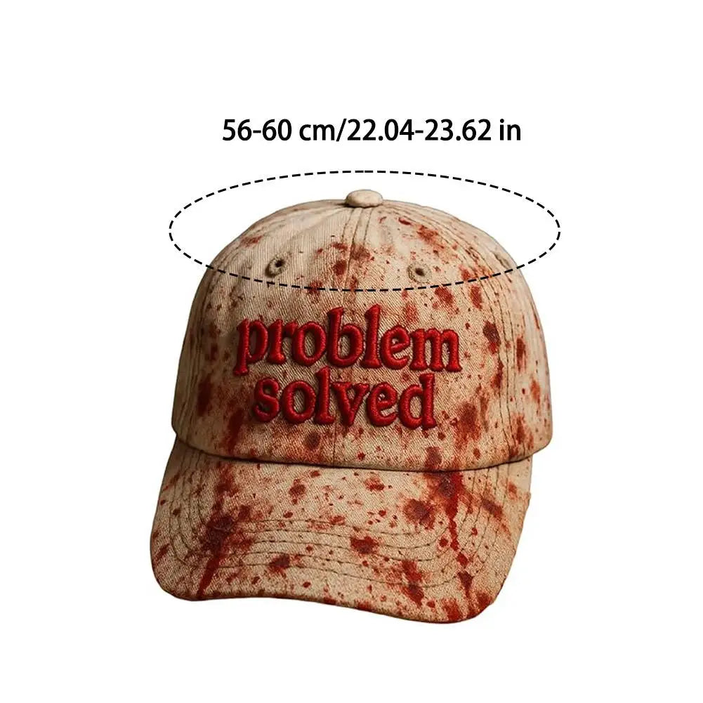 Bloody Baseball Caps For Halloween Parties Women Men