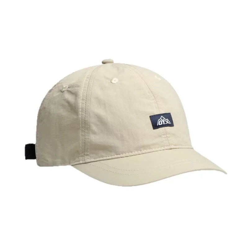 Retro Short-Brimmed Hat men's Summer Quick-Drying Outdoor Sports Parasol Thin Short-Brimmed Baseball Cap