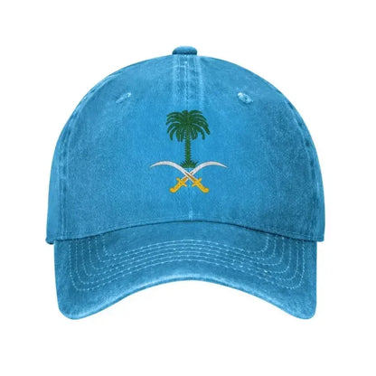 Personalized Cotton Emblem Of Saudi Arabia Baseball Cap