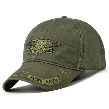 Unisex Navy Seal Embroidery Baseball Caps Spring Autumn Outdoor Adjustable