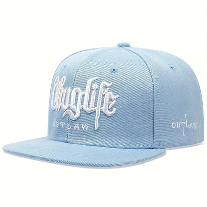 Fashion Fastball Cap Thug Life Embroidery Hip Hop Baseball Cap