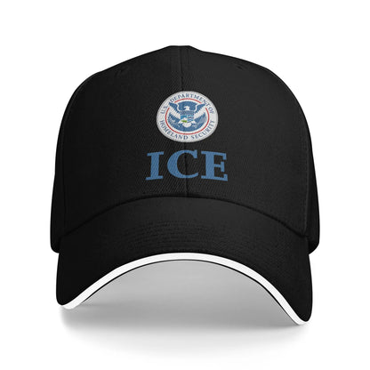 Immigration And Customs Enforcement Ice Casual Baseball Cap Hiking Fishing