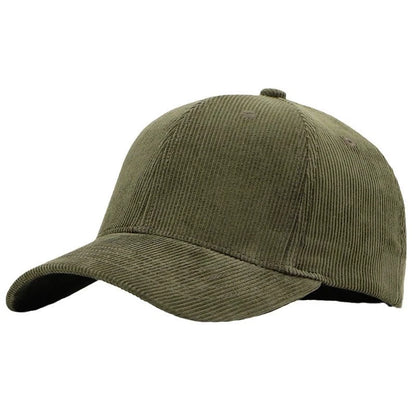 Corduroy Hat For Men With Large Head Circumference Size Baseball Cap