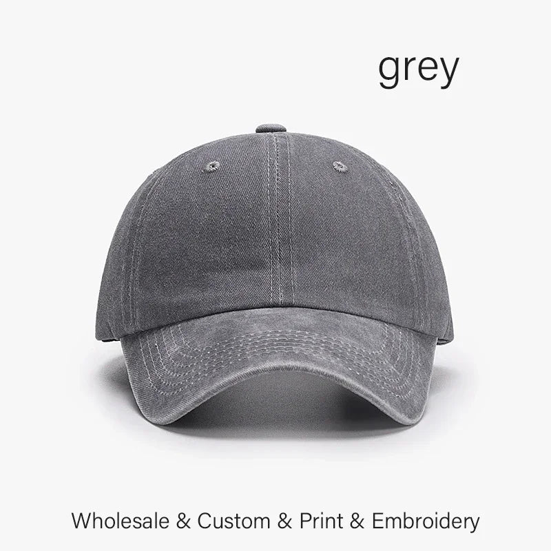 Men And Women DIY Design Letter Embroidery Hat