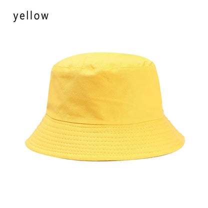 Children Outdoor Hat Summer Foldable Bucket Hat Sunscreen Cotton Fishing