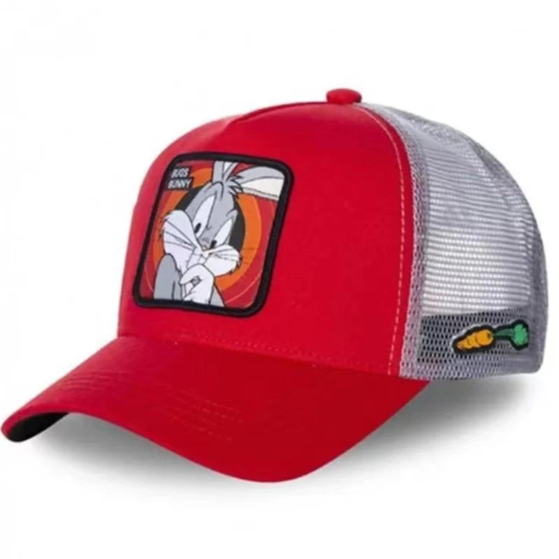 Cartoon Anime Baseball Cap Cute Embroidery Mickey Donald Duck Sun Hat
