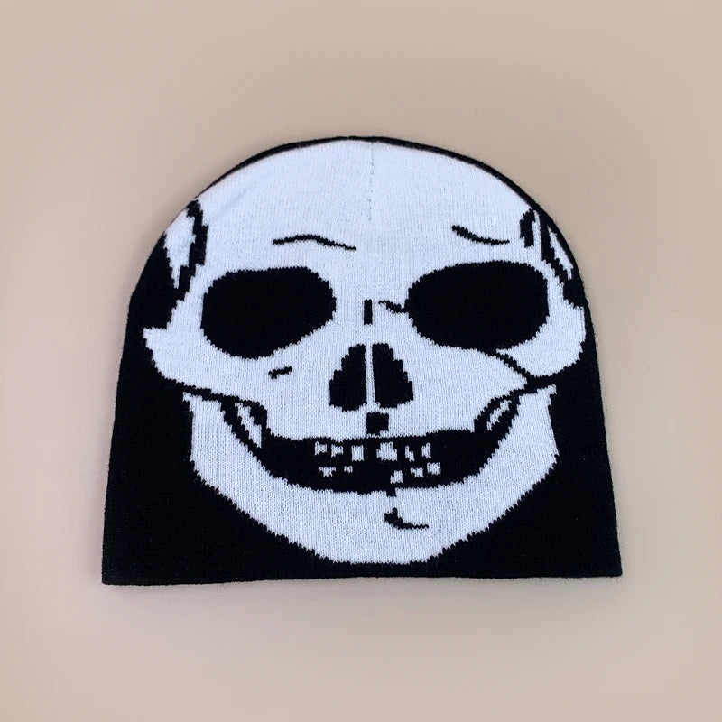 Personal Punk Skull Demon Knitted Hats