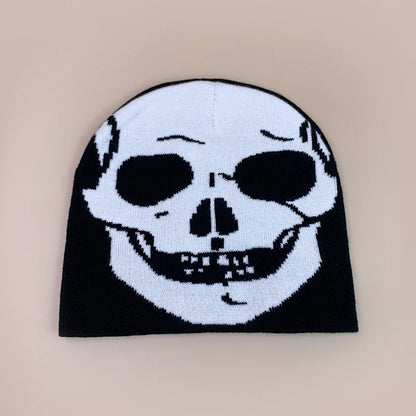 Personal Punk Skull Demon Knitted Hats