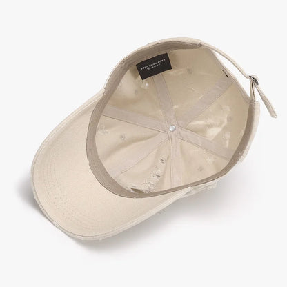Retro Washed Cotton Baseball Cap