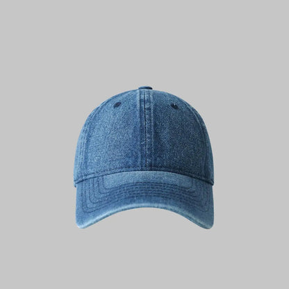 Baseball Cap Women Men Unisex Denim Washed Soft Top