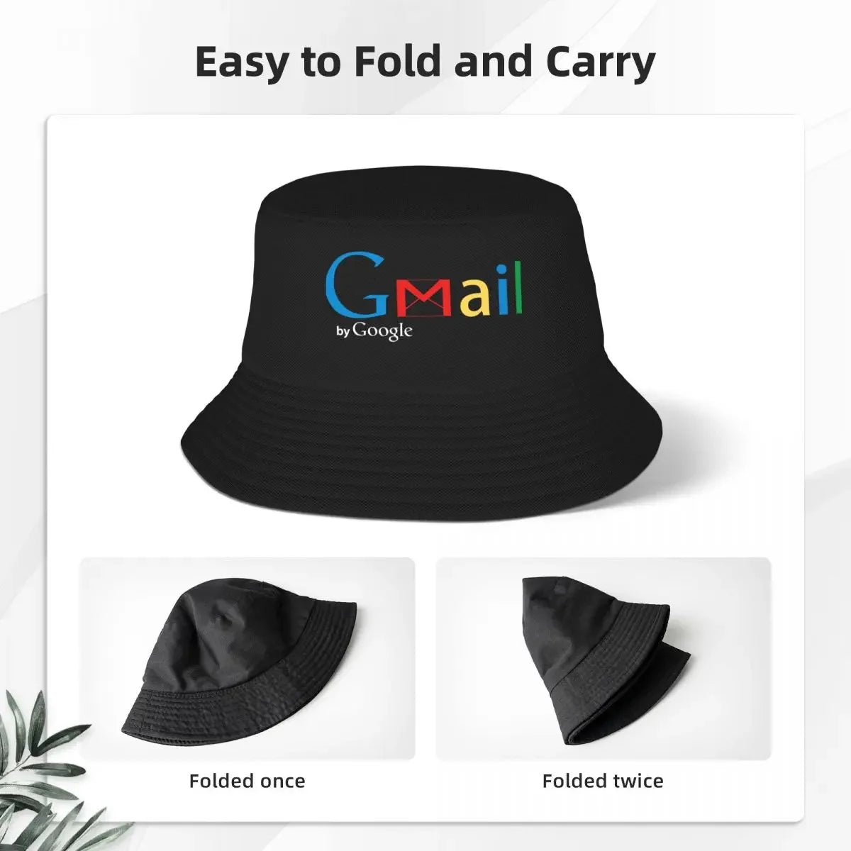 Gmail By Google Fisherman Caps Bucket Hat