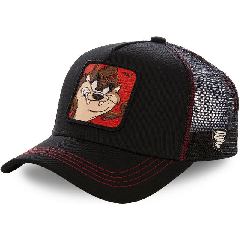 Cute Anime Pattern Baseball Cap Embroidered Baseball Hat Adjustable Hip Hop Outdoor Sun Protection Hat Gifts