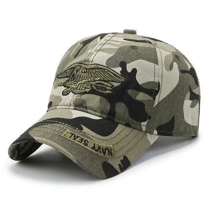 Outdoor Spring Autumn Camouflage Baseball Cap
