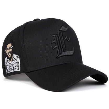 Unisex E Embroidery Baseball Caps Spring Autumn Outdoor