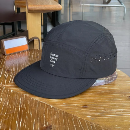 Embroidered Letter Quick Dry Mesh Breathable Sports Cap