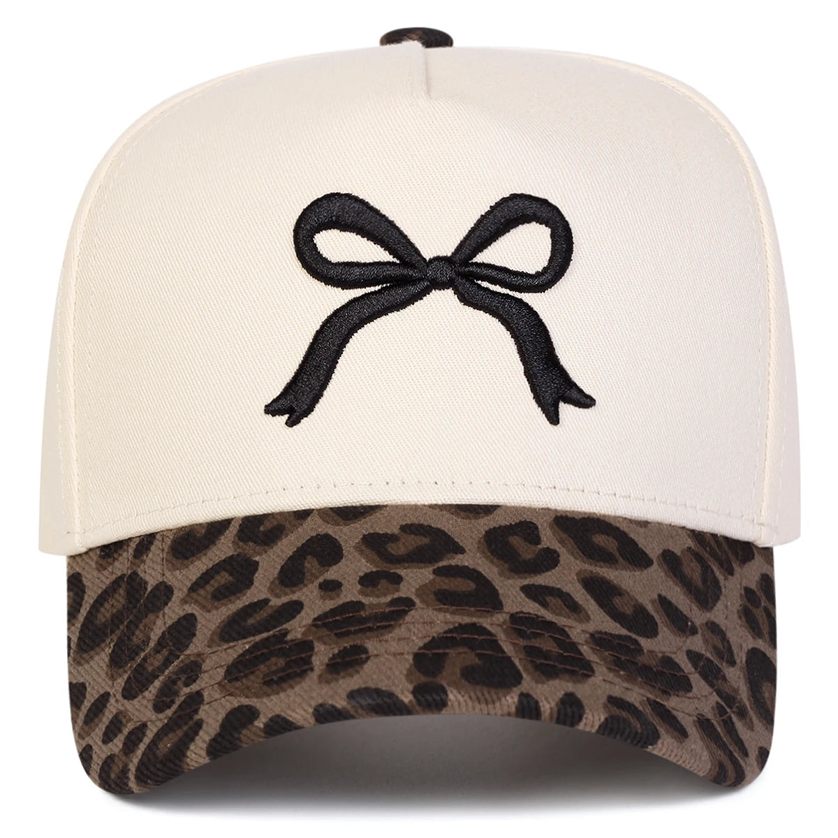 Unisex Bow Embroidery Baseball Caps Spring Autumn