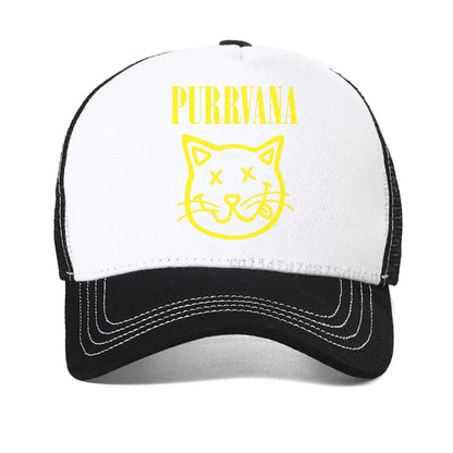 2026 Purrvana Cat Baseball Cap Summer For Men Women