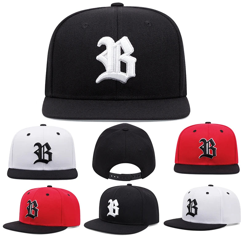 Fashion Gothic Letter Embroidery Cap High Quality Hip Hop