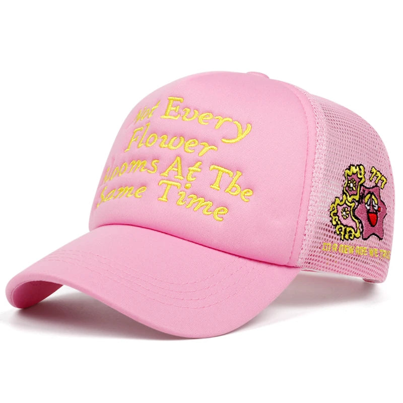 Not Erery Embroidered Cotton Breathable Mesh Hat Men's Hip Hop Hat Baseball Hat Women's