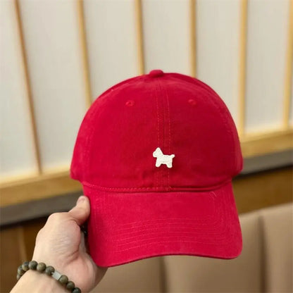 Simple Creative Pony Embroidered Baseball Cap Horse Sunscreen Cartoon Baseball Hat