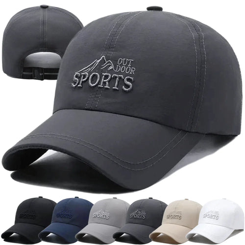 Unisex Quick-Dry Baseball Cap For Men Women