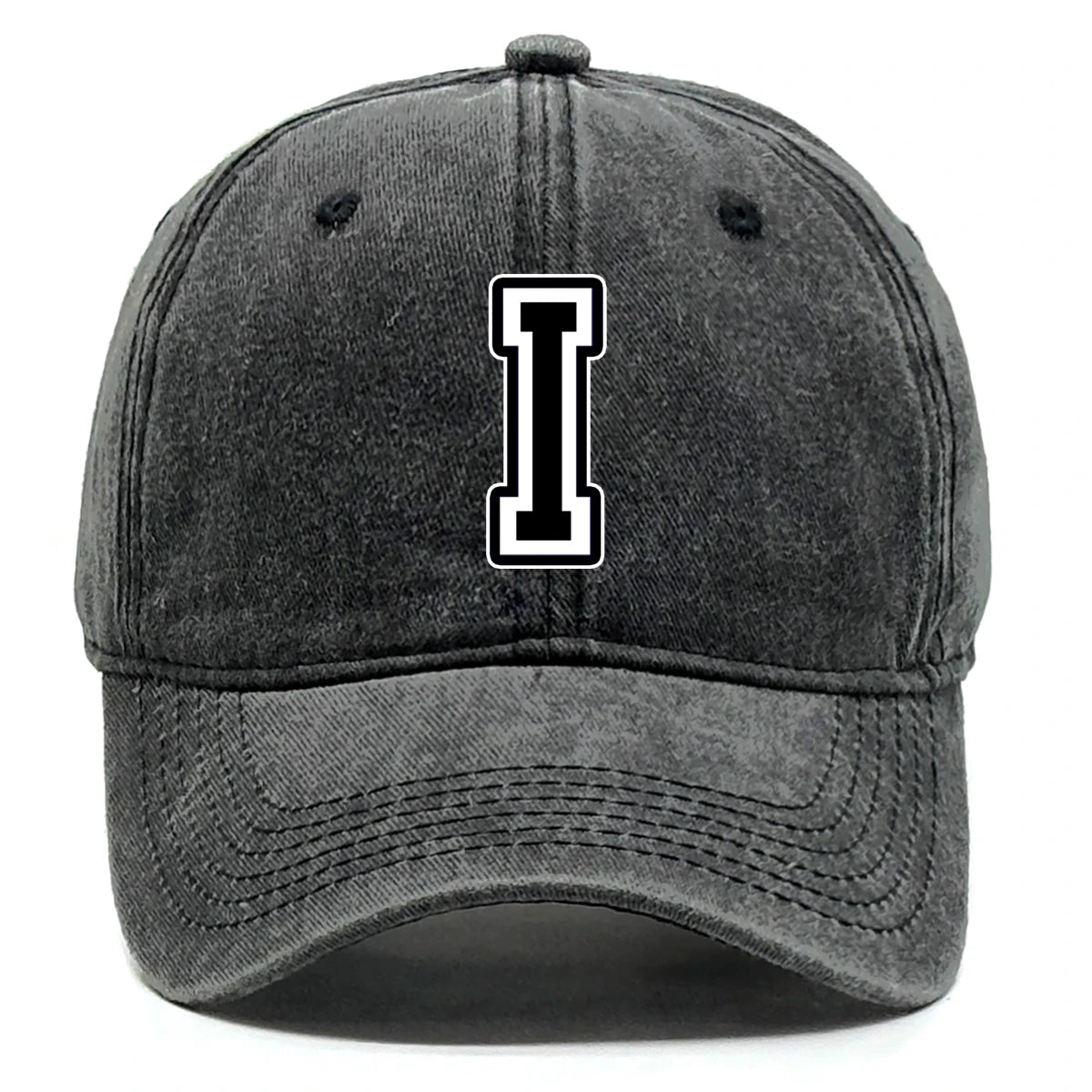 Popular Letters Print Baseball Caps Black Hat Gift Golf Dad Hat