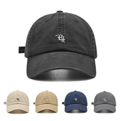 1pcs Simple Letter Baseball Cap Adult Breathable Cotton Sports