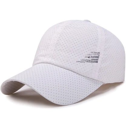 Quick Dry Baseball Cap Outdoor Sports Mesh Breathable Hat
