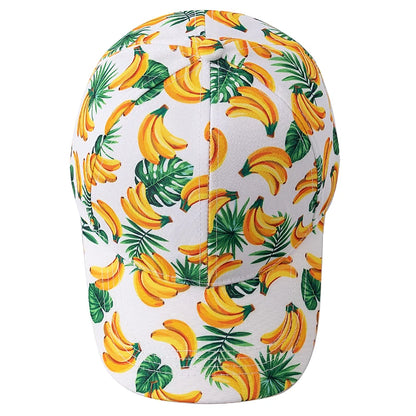Unisex Summer Baseball Cap Fruit Print Men Women Cap