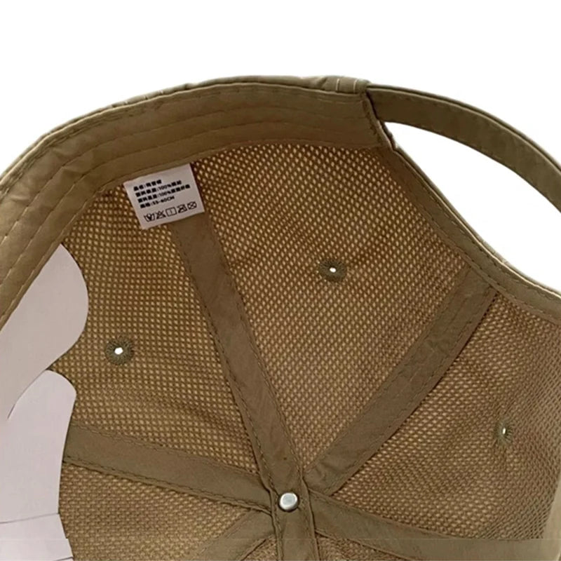 Outdoor Quick-Drying Golf Fishing Hat For Women Men Summer Sun Hat