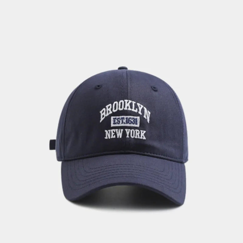 Fashion Men Women Brooklyn Baseball Cotton Hat Embroidery Women's Cap