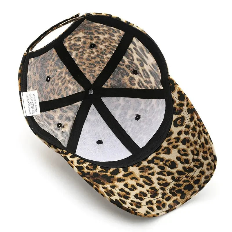 Spring And Summer Polyester Print Casquette Baseball Cap