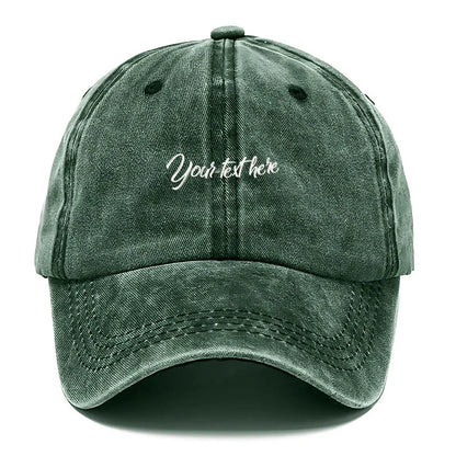 Washed Cotton Baseball Cap Men Women Personalized Fashion Sun Hats