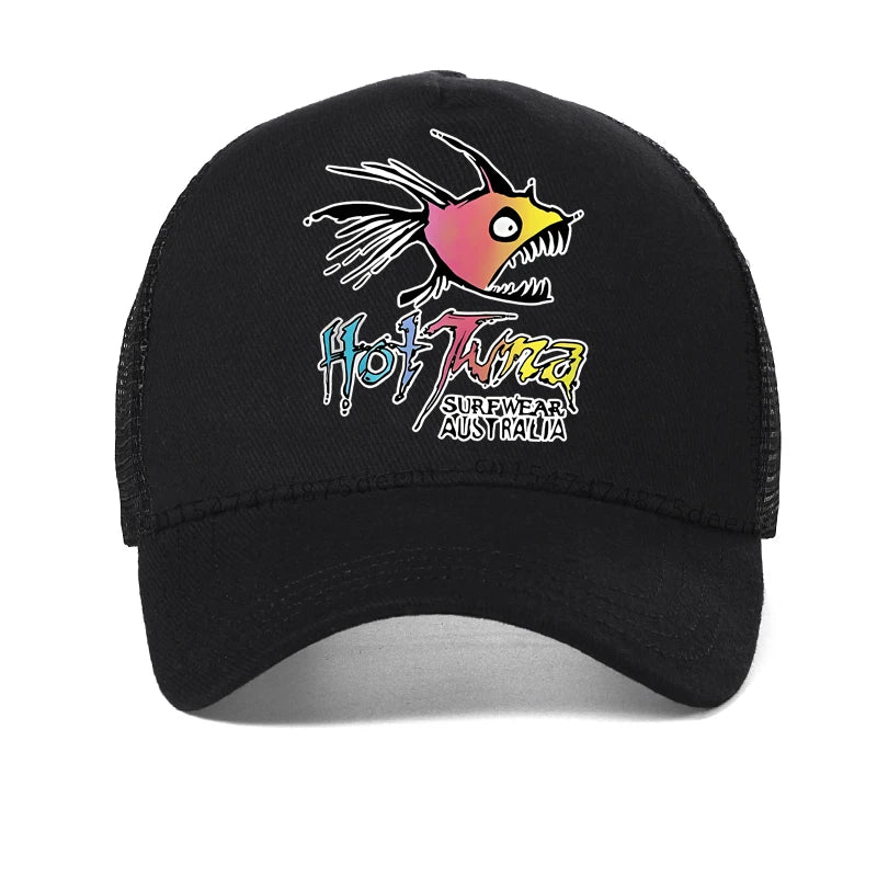 Men's Tuna Surfing Graphic Baseball Cap Summer