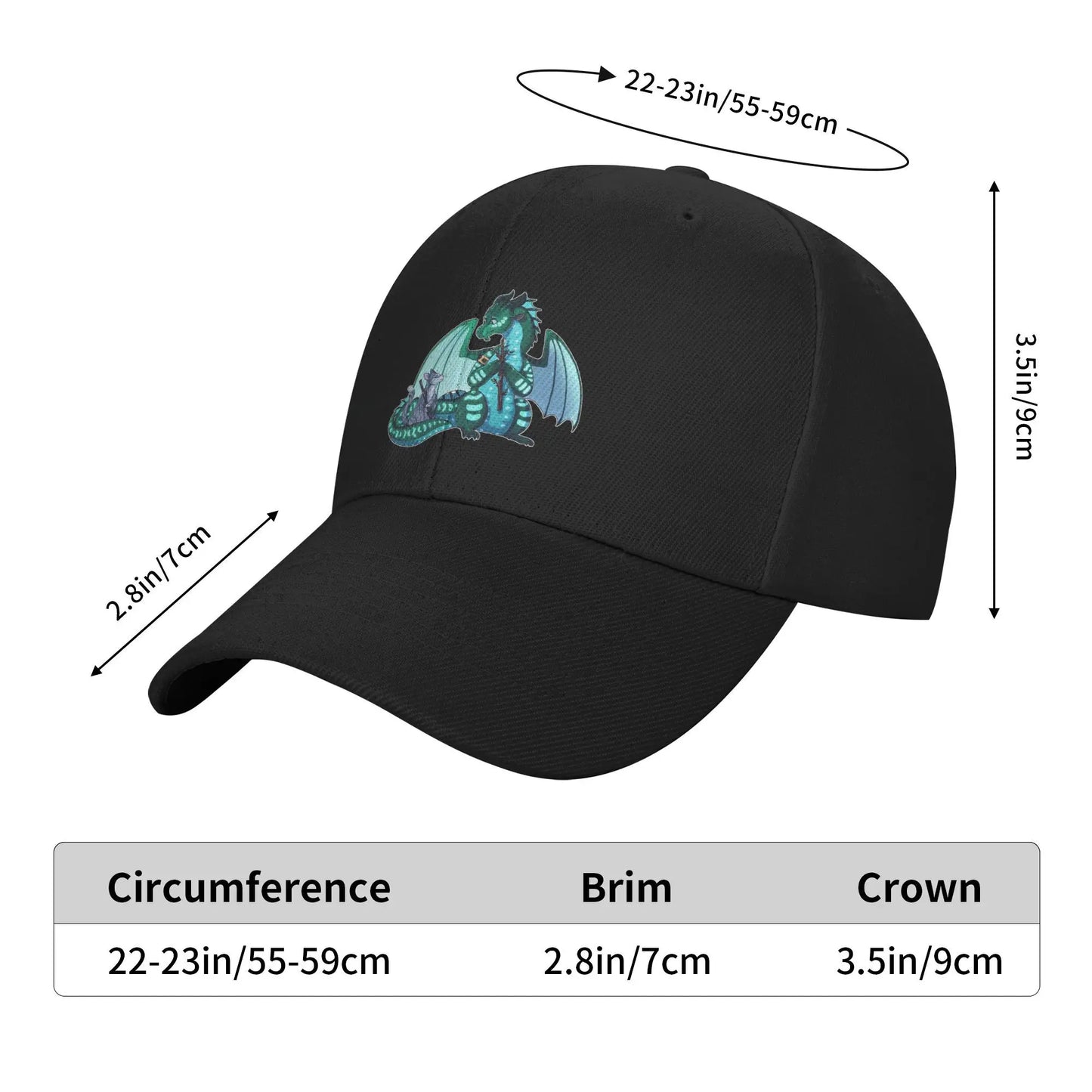 Unisex Baseball Hats Wings of Fire & Warriors - Turtle and Jayfeather - Stick Bois Summer Sports Baseball Caps