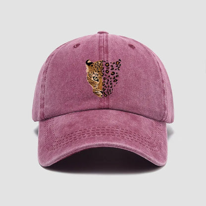 Fashionable Leopard Print Baseball Cap