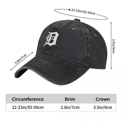Roar Like It S The Tigers 84 Cool Baseball Cap Men Cowboy Hats