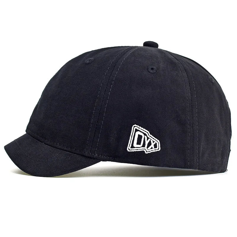 Japanese-Style Retro Short-Brim Newsboy Cap