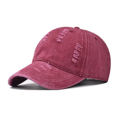 Distressed Baseball Cap Dad Hats For Men Women Vintage