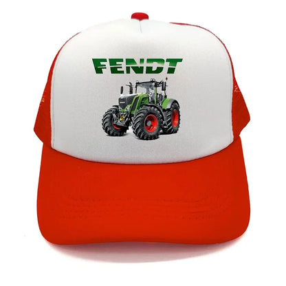 Fendt Cap Men Funny Farming Tractor Agriculture Fendt Hat Baseball Cap