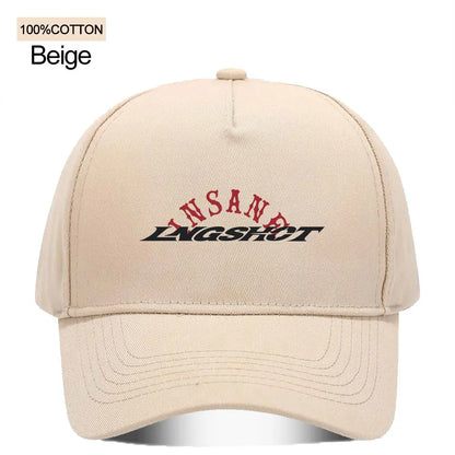 Cotton Classic Streetwear Baseball Cap Adjustable Snapback Printed Design