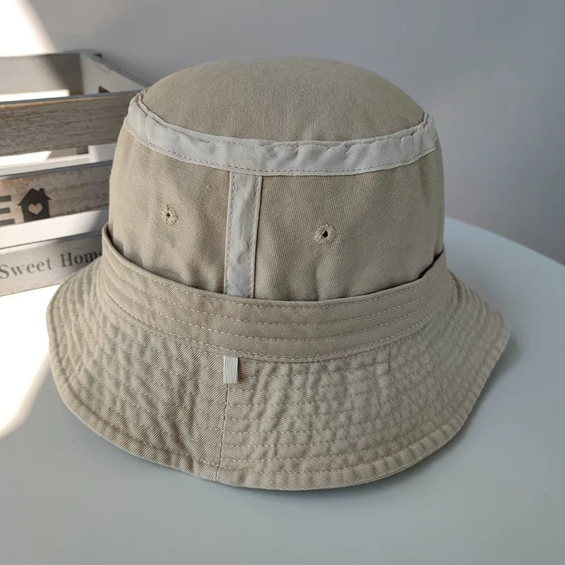 Women Water Washed Cotton Jean Fisherman Hat