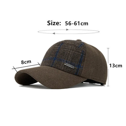 Thickened Warm Baseball Caps Women's Hats